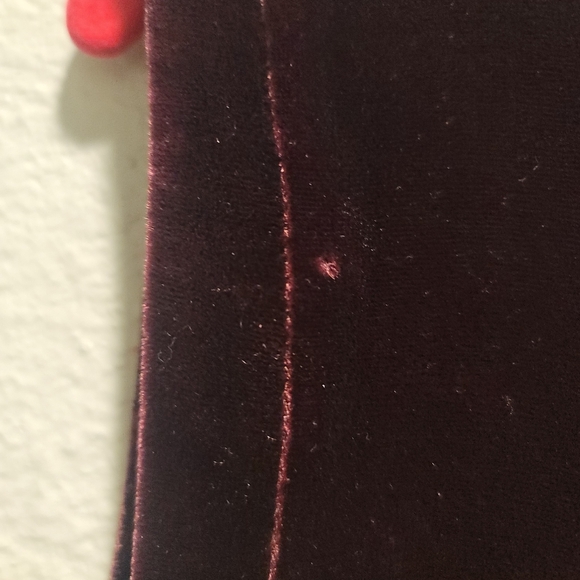 Eileen Fisher 2 piece velvet Plum Sleeveless top Size 1X with Skirt Size 2X - Picture 4 of 15